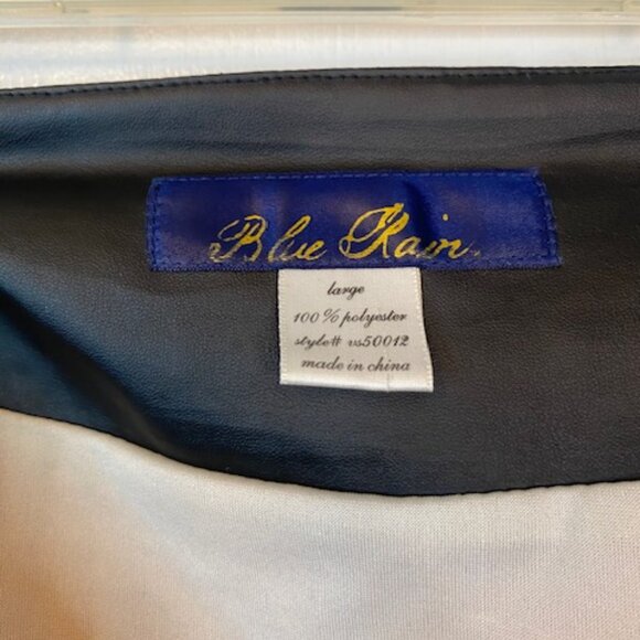 Blue Rain Blush pink and Black knee high skirt - Picture 9 of 9